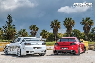 Mazda RX-8 Renesis Turbo 296Ps vs Mazda RX-8 13B RE 300+Ps